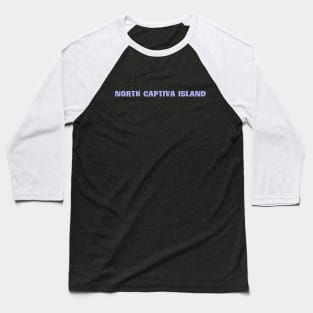 North Captiva Lavender Logo Baseball T-Shirt